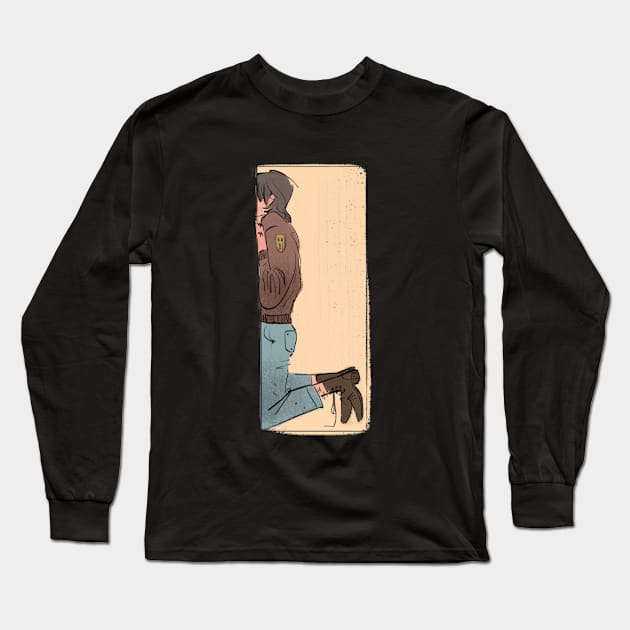 wall Long Sleeve T-Shirt by Flyin' dutchmans